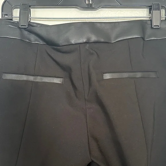 Express Black and White Plaid Pants - Picture 5 of 7